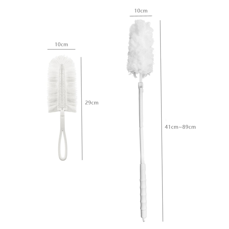 Electrostatic vacuuming disposable fiber duster