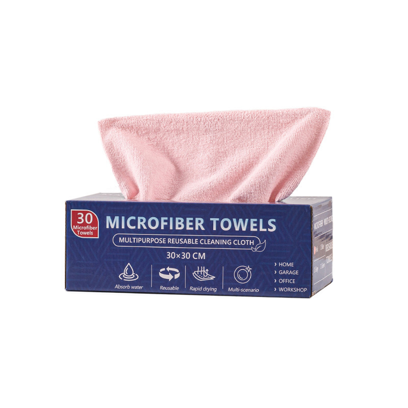 Disposable ultra-fine microfiber paglilinis ng mga tuwalya