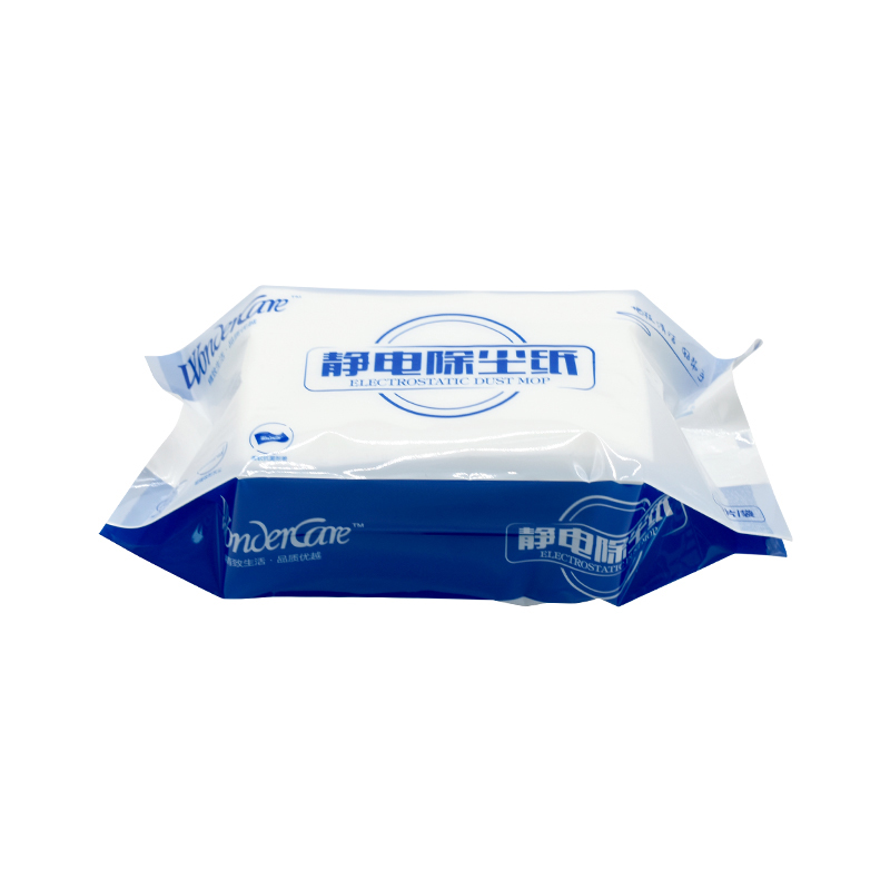 Mabilis na paglilinis ng streak-free na alikabok-nakakaakit na sahig dry wipe para sa mopping