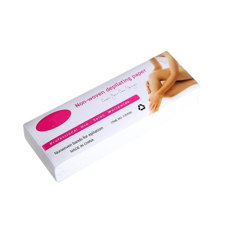 Makinis na ibabaw portable non pinagtagpi depilatory strips para sa lahat ng balat